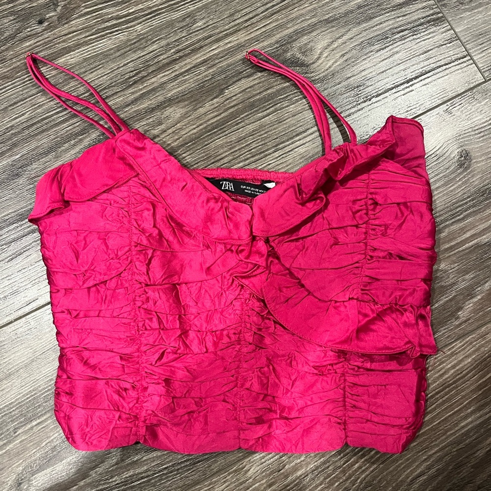 Zara Ruffle Top